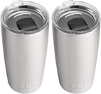 YETI Rambler 20 oz Stainless Steel Vacuum Insulated Tumbler w/MagSlider Lid by YETI