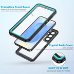 Lanhiem for Samsung Galaxy S25 Case, IP68 Waterproof Dustproof, Built-in Screen - Image 4