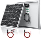 SUNER POWER 24V 50W Solar Battery Charger Maintainer, Built-in Ultra Smart MPPT by SUNERPOWER
