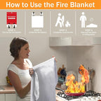 Emergency Fire Blanket for Camping Grill - Image 2