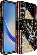 Compatible for Samsung Galaxy S25 5G Case, Dual Layer Heavy Duty 2 in 1 by BSMOSPER