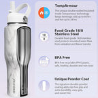 SENDESTAR 40oz Stainless Steel Water Bottle, Double Wall Vacuum Insulated Bottle - Image 4
