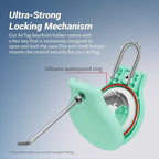 for AirTag Holder with 304 U-Shaped Lock, 4 Pack IPX8 Waterproof PC Hard Case - Image 2