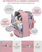 LOVEVOOK 40L Travel Backpack for Women & Men, Airline Approved Carry On Luggage - Image 3