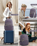 LOVEVOOK Laptop Backpack for Women, Large Capacity Travel Computer Work Bag - Image 6