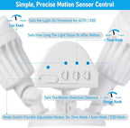 LEONLITE COB LED Security Light, Motion Sensor Outdoor Lights, Dusk to Dawn - Image 6