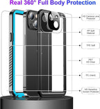 Temdan Compatible with iPhone 13 Case Waterproof, Built-in Screen & Camera - Image 4