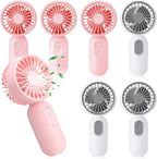 Rossesay 6 Pcs Mini Portable Fan Bulk Cute Handheld Lightweight Small Little by Rossesay