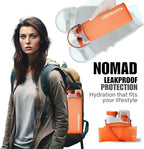 IZZI bottle Collapsible Lightweight Silicone Water Bottle | BPA Free, - Image 3