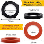 160 Pieces Hose Bib Washer & Faucet Washers Assorted Kit - Image 3