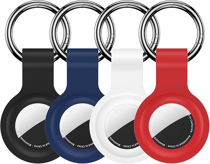 Compatible with AirTag Holder Case 4 Pack, - Image 8