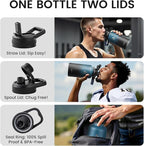 RAYMYLO 64oz Insulated Water Bottle, Triple Wall Vacuum Stainless Steel Water - Image 5