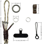 Titanium Alloy Keychain Clip & Leather Loop - Image 4