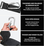 KVAEY 2 Pack Multipurpose Hook for Hanging Helmet, Durable Carabiners, Roll Bar - Image 3