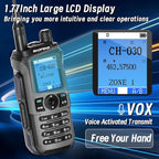 BAOFENG GMRS Handheld Radio Ham Radio Long Range GM21 Rechargeable Walkie - Image 4