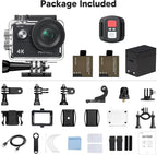 AKASO EK7000 4K30fps Action Camera - 131ft Waterproof Camera - Image 7
