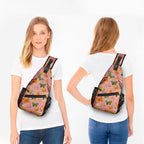 FyLybois Butterfly Sling Bag for Women Lightweight Crossbody Backpack Casual - Image 3