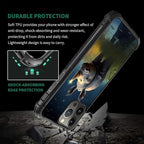 for iPhone 16 Pro Max Case, Rhino Water Marshes Pattern Graphic Design Girl Boy - Image 2