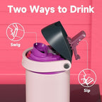 24 oz Insulated Water Bottle for Sports: Meoky Stainless Steel Water Bottle - Image 3