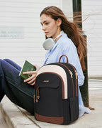 LOVEVOOK Laptop Backpack for Women, 15.6 inch Waterproof College Backpack Woman - Image 7