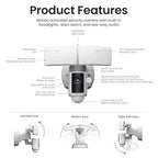 Feit Electric SEC5000/CAM/WIFI Outdoor LED Smart Security Camera - Image 7