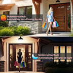 McDen Motion Sensor Light Bulb, Indoor Motion Activation Detector Light Bulb - Image 2