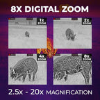 AGM Global Vision Rattler V2 Thermal Imaging Rifle Scope - Image 4