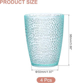 uxcell 10oz Acrylic Drinking Glasses, Light Blue - Image 2
