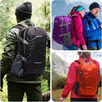Packable Lightweight Backpack 40L, Ripstop Nylon Foldable Traveling Daypack - Image 6