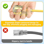 25FT 12/3 Gauge Heavy Duty Outdoor Extension Cord Waterproof, Weatherproof - Image 4