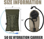 PETAC GEAR 1.5L / 3L Tactical Hydration Pack，Molle Carrier Pouch - Image 4
