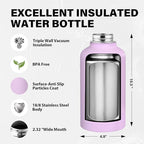 Insulated Water Bottle 64 oz, Triple Wall Vacuum Stainless Steel Water Bottles - Image 4
