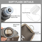 150ml Soft Flask Soft Water Bottle - Image 5