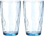 uxcell 17oz Acrylic Drinking Glasses, Sky Blue by uxcell
