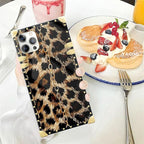 Compatible with iPhone 12 Pro Max Case, Seamless Gold Chain Leopard Luxury - Image 5