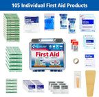 First Aid Only 91249 On-The-Go All-Purpose Emergency First Aid Kit - Image 3