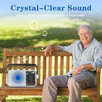 AM FM Radio Portable, Transistor Radio, Battery Powered or Mains Operated - Image 7
