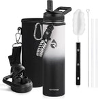 RAYMYLO Insulated Water Bottle 24oz, Triple Wall Vacuum Stainless Steel by RAYMYLO