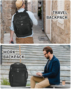 ECOHUB Travel Backpack for Men, Laptop Carry on Backpack - Image 9