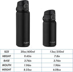 OLDLEY 12oz Kids Water Bottle, Stainless Steel Insulated Water Bottle - Image 4