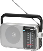 AM FM Radio Portable, Transistor Radio, Battery Powered or Mains Operated by Snokauwa