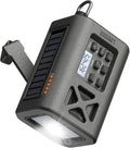 【2025 Newest】 Emergency Crank Weather Radio, NOAA/AM/FM Portable Solar Radio by LeehoosOfficial
