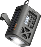 【2025 Newest】 Emergency Crank Weather Radio, NOAA/AM/FM Portable Solar Radio by LeehoosOfficial