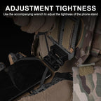Zhongren 90 Rotating Tactical Plate Carrier Vest Attachments Universal Phone - Image 5