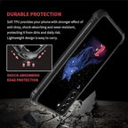 for Samsung Galaxy S21 Plus Case, Galaxy Fox Wolf Pattern Graphic Design Girl - Image 2