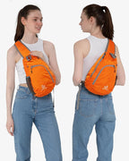 WATERFLY Crossbody Sling Bag Small Water Resistant Backpack Lightweight - Image 5