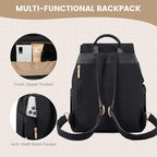 LOVEVOOK Backpack Purse for Women, Small Backpack for Women for Travel Work - Image 4