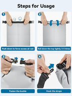 HEETA Waterproof Dry Bag for Women Men, 5L/10L/20L/30L/40L Roll Top Lightweight - Image 4