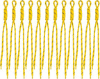 Paracord Keychain Paracord Bag Charm 12pcs Braided Nylon Rope Keychain Cord by Cmidy