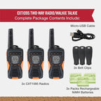 Cobra CXT10953PH-M Emergency Two-Way Radios, Waterproof Walkie Talkies - Image 6